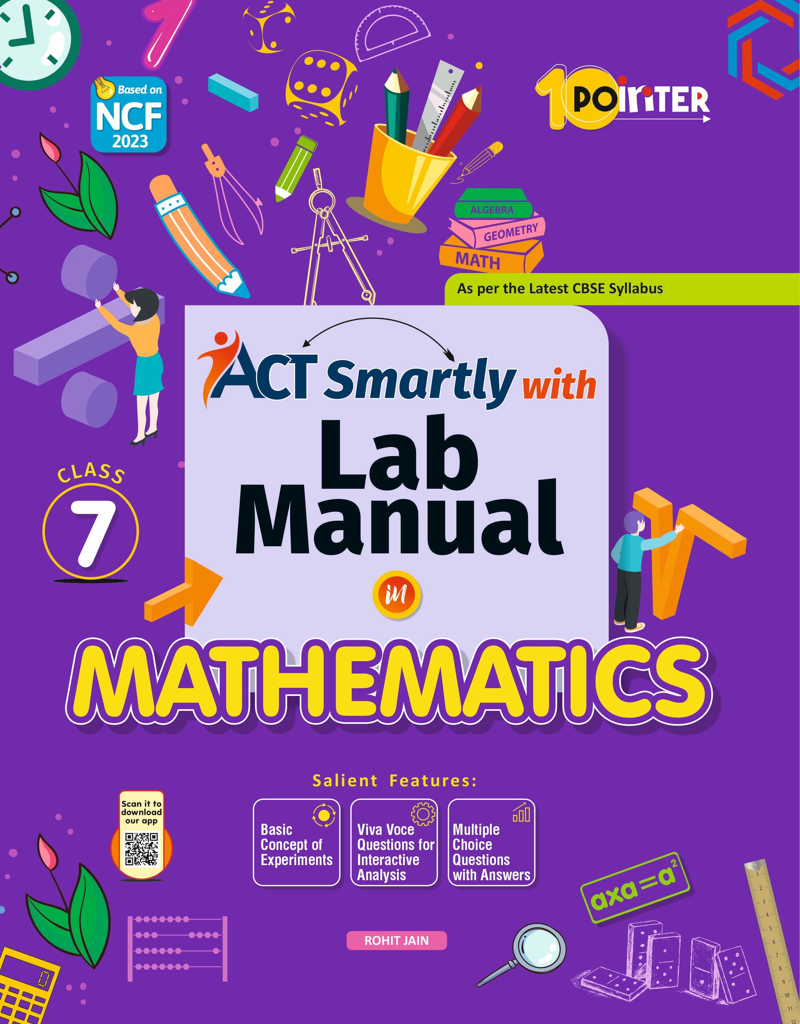 Lab Manual Maths-7, Book No: 978-93-6436-876-6